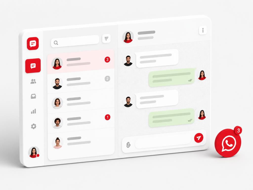 Smart Inbox — WhatsApp, Instagram, Messenger, Telegram, SMS, Email and Live Chat in one queue